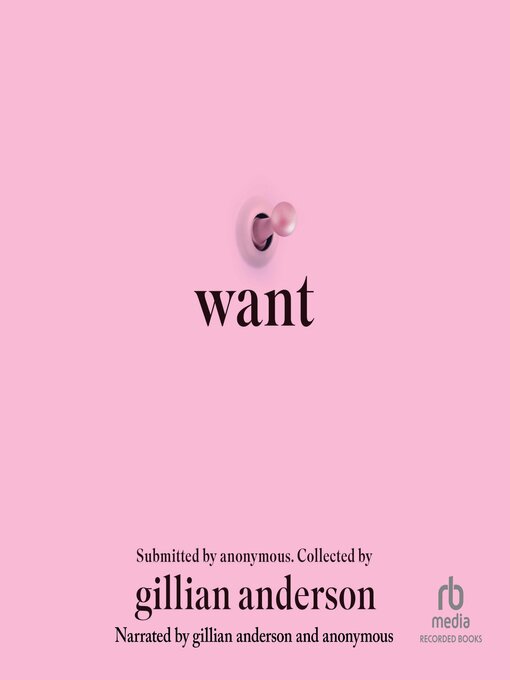 Title details for Want by Gillian Anderson - Wait list